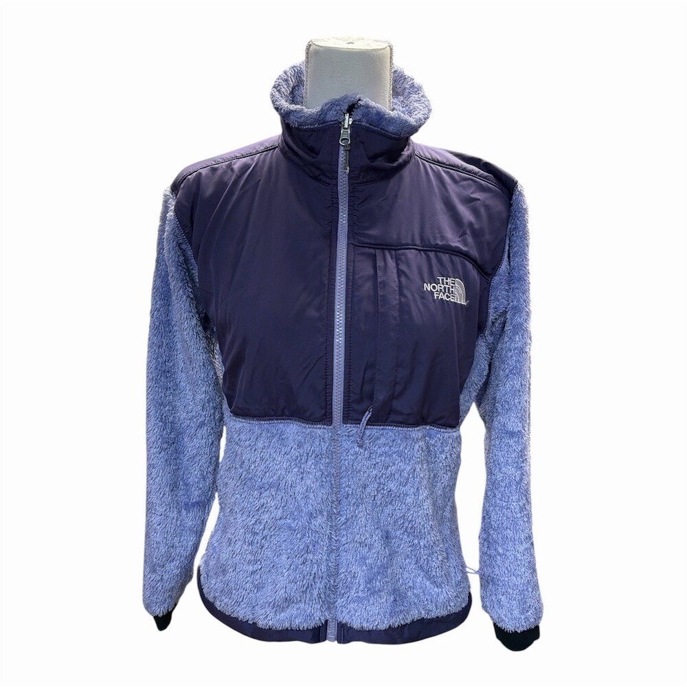 The North Face Summit Series Lavender Jacket Womens Size S Blue Full Zip Fleece